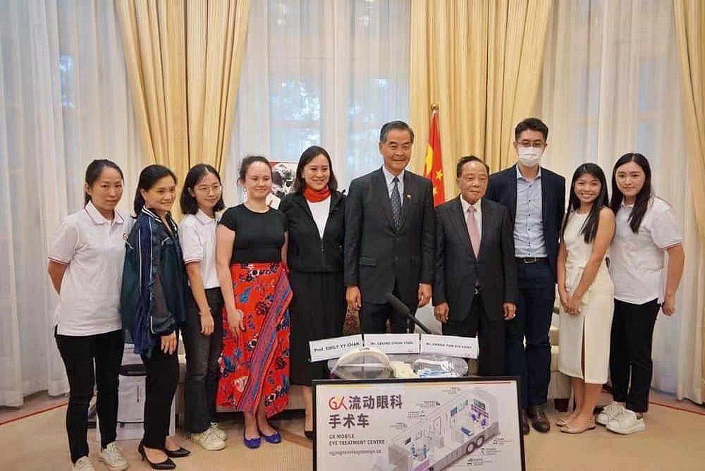 GX Foundation donated medical supplies to Cambodia